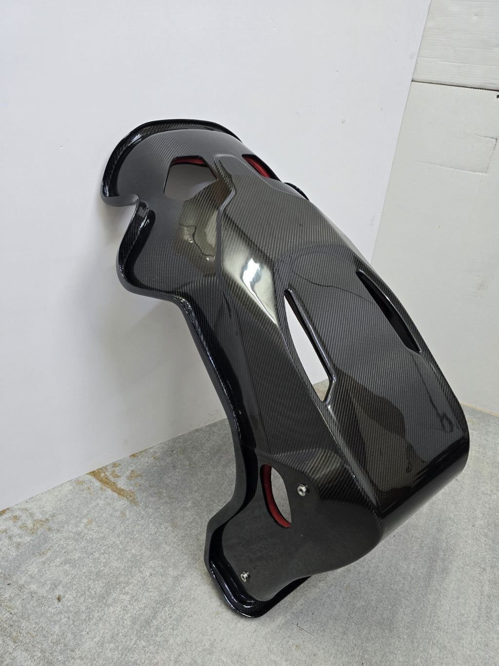 Carbon Fiber Full Bucket Seat With Padding & Side Mount bracket RMS style 2pc