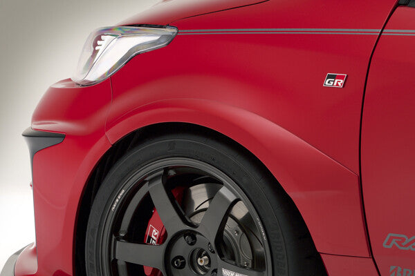Fit For Toyota Yaris GR (GXPA16) FRP Wide Fender Trim/ Flares 6pc set (stick on)
