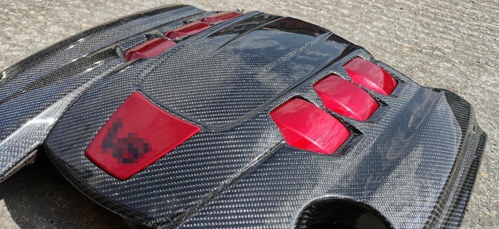 Fit For Maserati Ghibli(BASE/S)/LEVANTE(Base)/QuattroporteV6 Carbon Engine Cover
