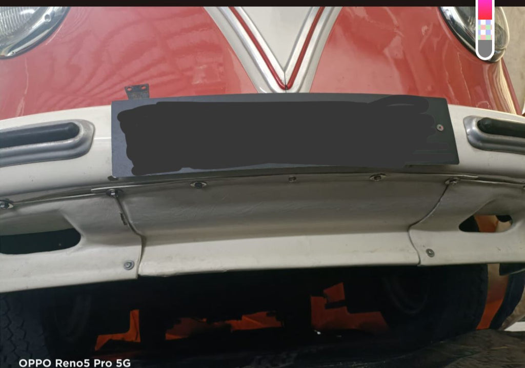 Fit For Volkswagen T1 Microbus/Transporter/Kombi Front Bumper under lip Spoiler 