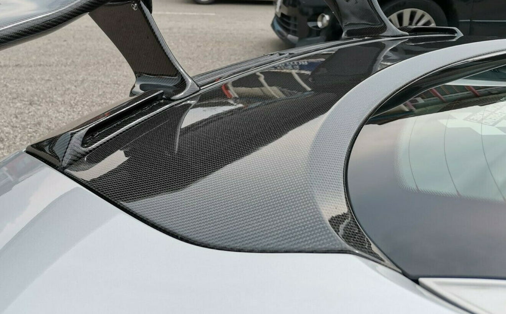 FIT FOR AUDI R8 V8 V10 08-15 REAR DECKLID ENGINE COVER PANEL CARBON FIBER 