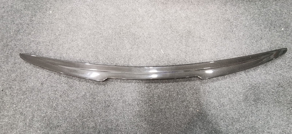 Fit For Ferrari 458 Italia Rear Trunk Carbon Fiber Spoiler Lid (Stick On) 