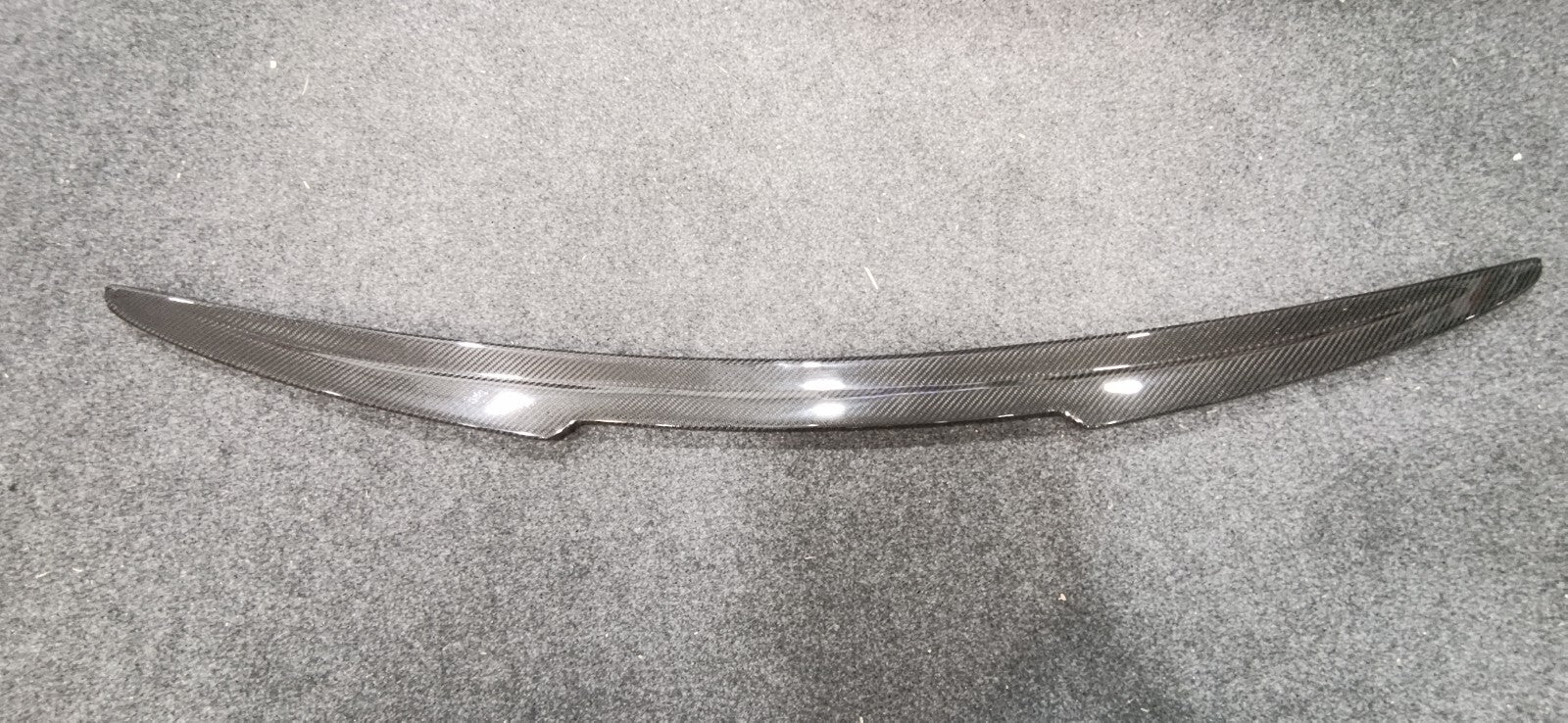 Fit For Ferrari 458 Italia Rear Trunk Carbon Fiber Spoiler Lid (Stick On) 