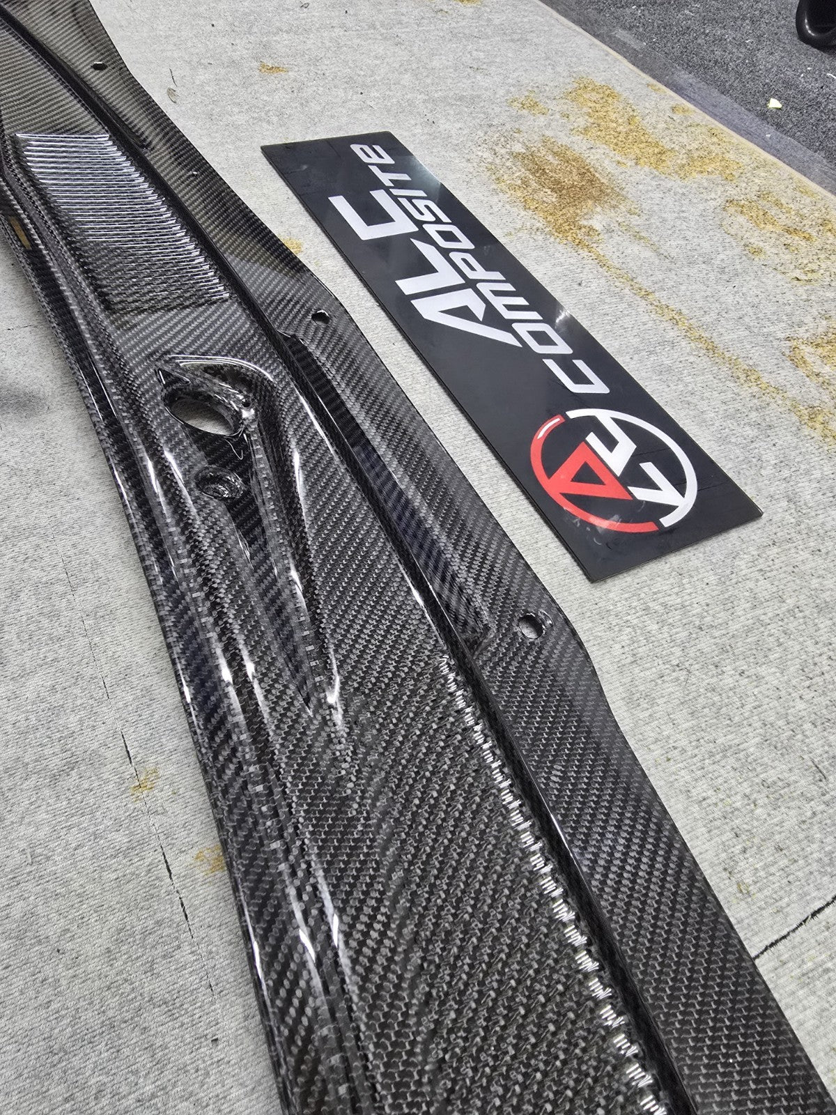 Fit for USDM LHD Nissan Silvia S15/S14/200sx Dry Carbon Fiber Wiper Cowl Cover