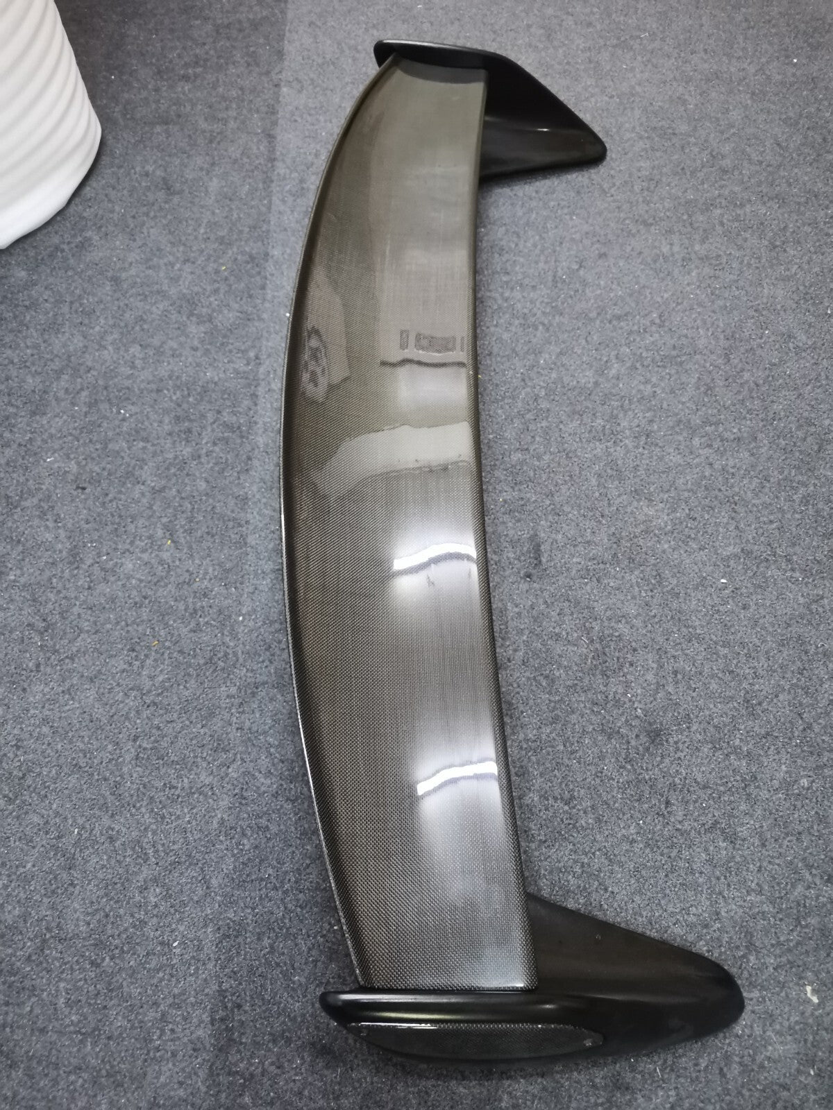 Fit For Mazda Rx8 R Magic Adjustable Carbon Fiber Blade w/FRP Base Spoiler Wing