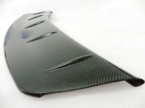 Fit For Nissan GTR R35 Carbon Fiber Rear wing Flap (Stick on to OEM Spoiler)