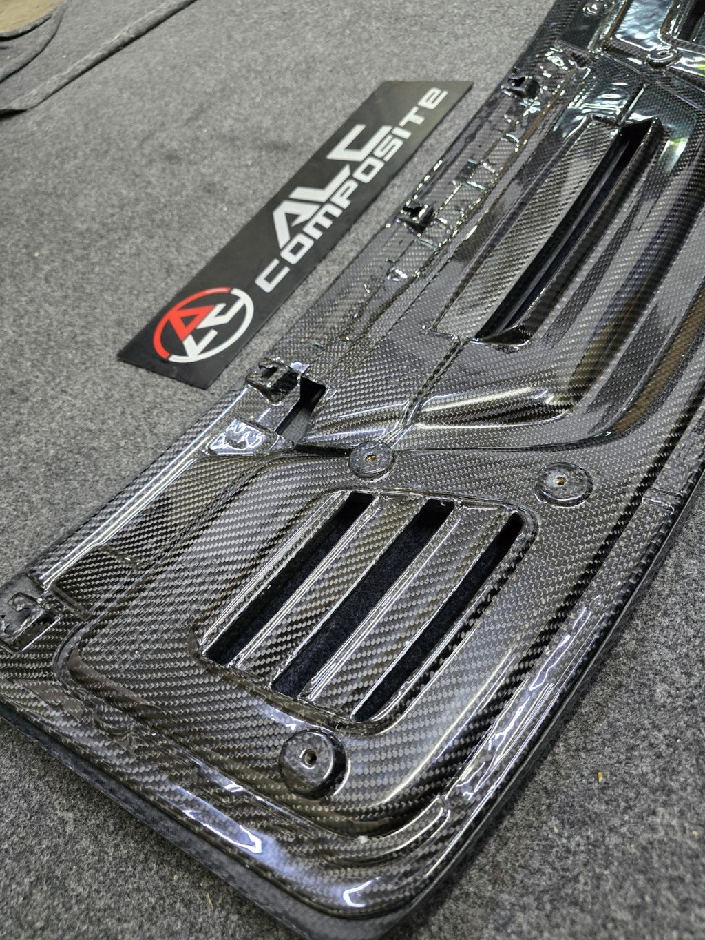 For 11'-16' Porsche Carrera 911 991 Dry Carbon Rear Trunk Deck Lid Grill 911R