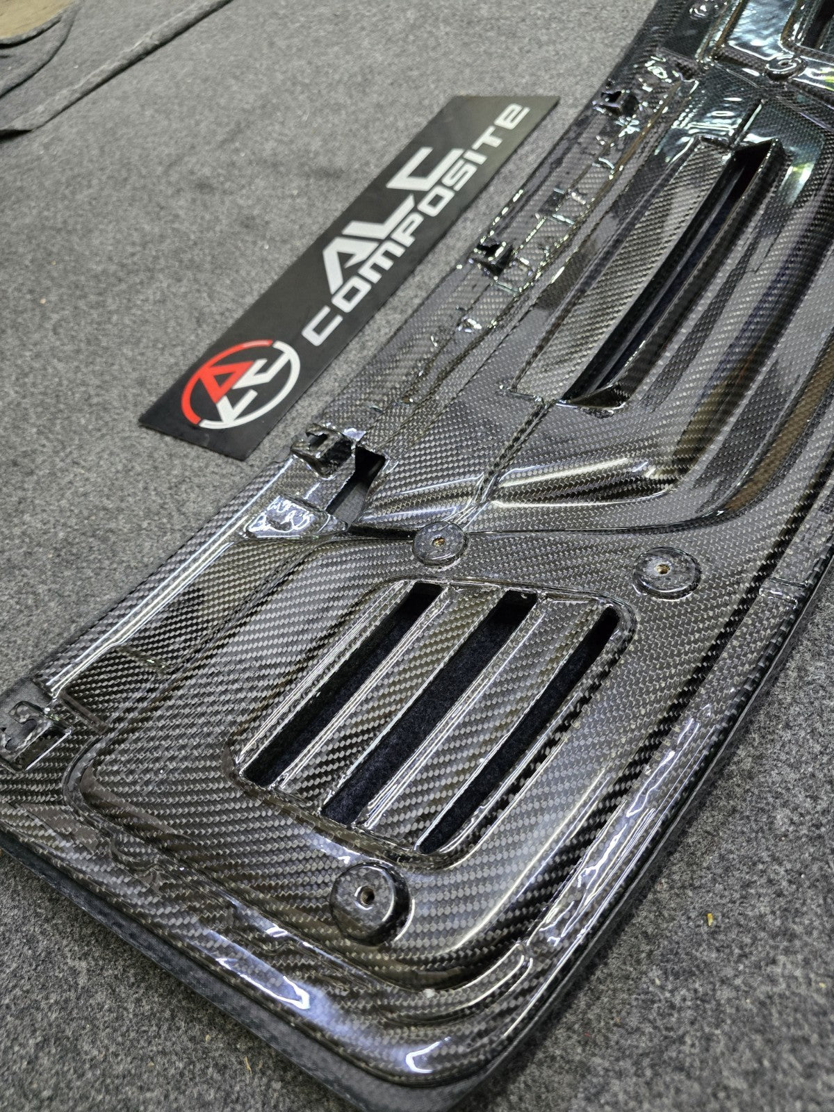 For 11'-16' Porsche Carrera 911 991 Dry Carbon Rear Trunk Deck Lid Grill 911R