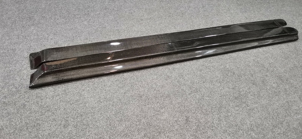 Fit For Nissan R32 GTR Carbon Fiber SIDE SKIRT EXTENSIONS (For N1 side skirt)