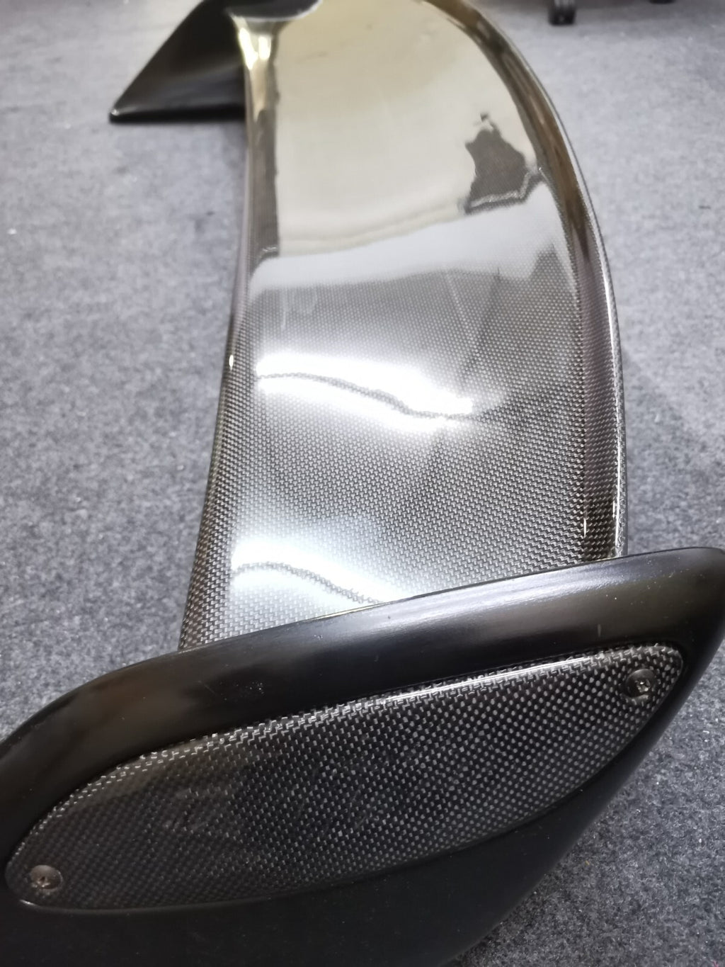 Fit For Mazda Rx8 R Magic Adjustable Carbon Fiber Blade w/FRP Base Spoiler Wing