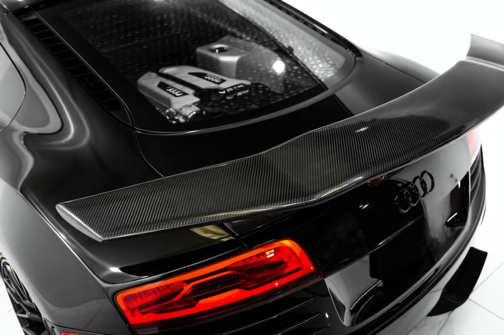 ALC Carbon Rear Wing Trunk Spoiler (Revised Ver.) Fit For Audi R8 V8 V10 08-15