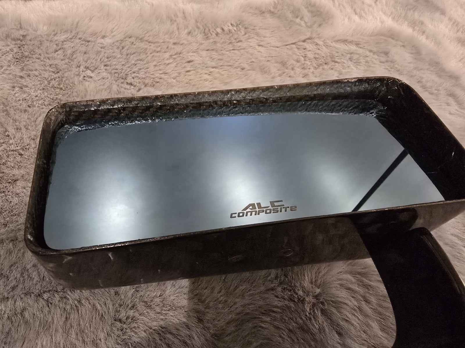 ALC Dry Carbon Fiber Spread Tow Plain Weave LMGT Side Mirror (Universal/H.S2000)