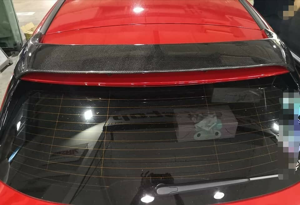 Fit For Mercedes A Class W177 Rear Trunk Top Spoiler Wing FRP (UNPAINTED)