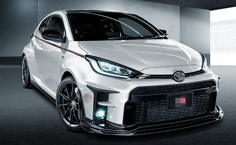 FIT FOR TOYOTA GR YARIS GXPA16 TD FRONT BUMPER LOWER LIP/SKIRT FRP UNPAINTED 