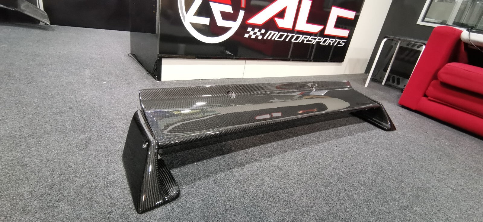 Fit For Nissan Skyline GTR R32 Carbon Fiber Rear Spoiler Wing Pandem Style w/rod