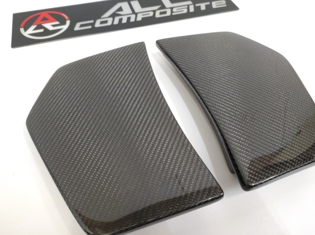 For Audi TTS/TTRS MK3 8S Carbon Fiber Rear Bumper Splitter Fin Canard/side spat