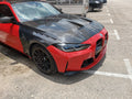 FIT FOR BMW MOTORSPORT DRY CARBON FIBER LIGHTWEIGHT FRONT FENDER - G82 M4