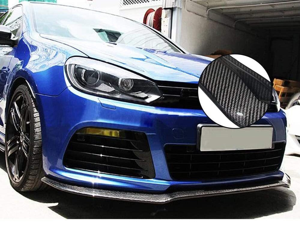 Carbon Fiber Front Bumper Lower Lip Fit For Volkswagen Golf MK6 R20 10-13
