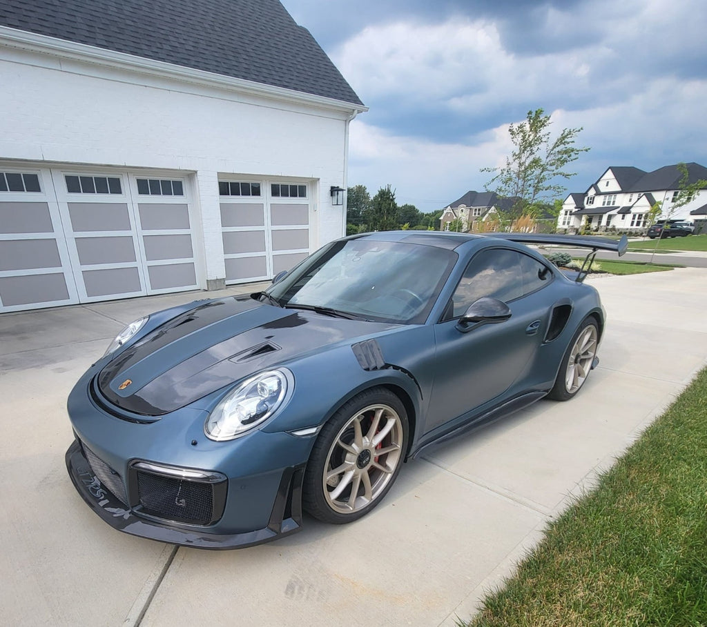Fit For Porsche 991.1 & 991.2 Gt3 RS / Gt2 RS / Turbo Carbon Fiber Side Skirt