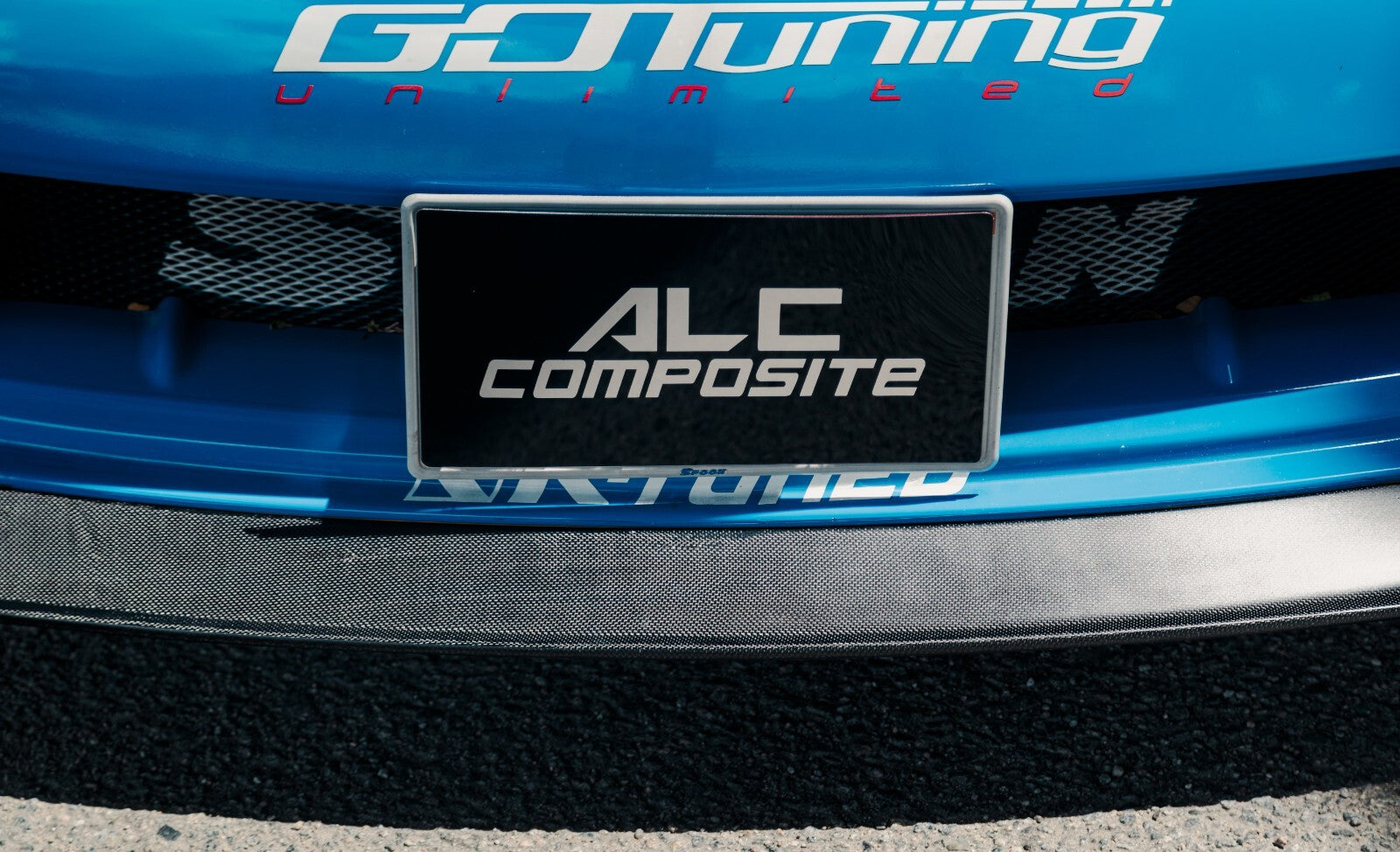 Fit For Honda Civic FD2R ALC Dry Carbon Front Diffuser (For Spoon Sport Bumper)