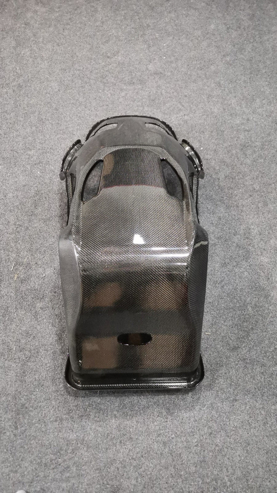 Carbon Fiber Full Bucket Seat With Padding & Side Mount bracket RMS style 2pc