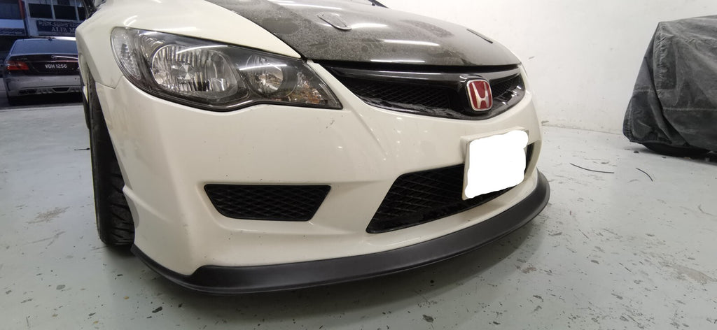 Fit For Honda Civic FD2R ALC Dry Carbon Front Diffuser (Track Pack Edition)