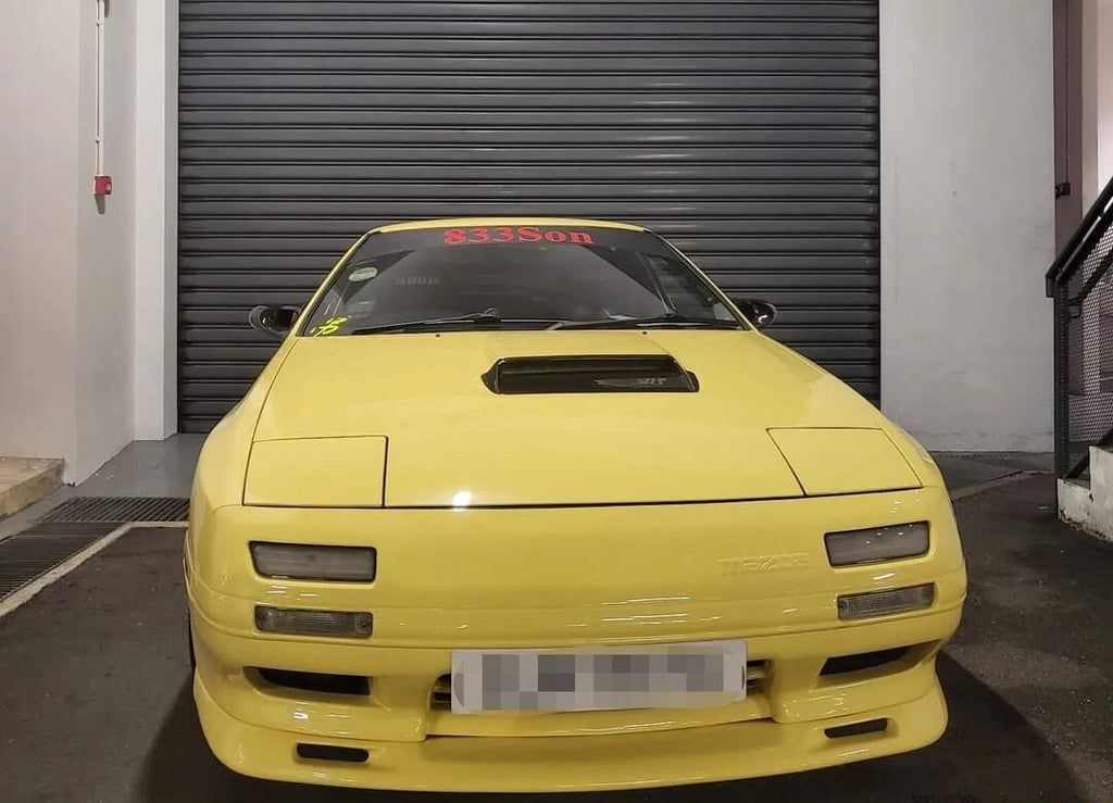 Fit For Mazda RX7 FC3s Type One FRP Front Bumper lower Under Lip/Skirt 