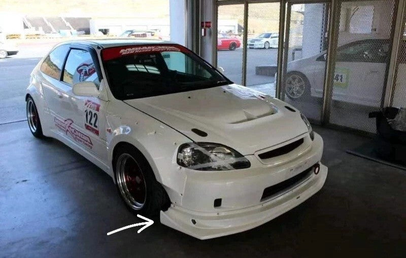 Fits Honda Civic EK9 99-00' M&M  Style FRP Front Lip
