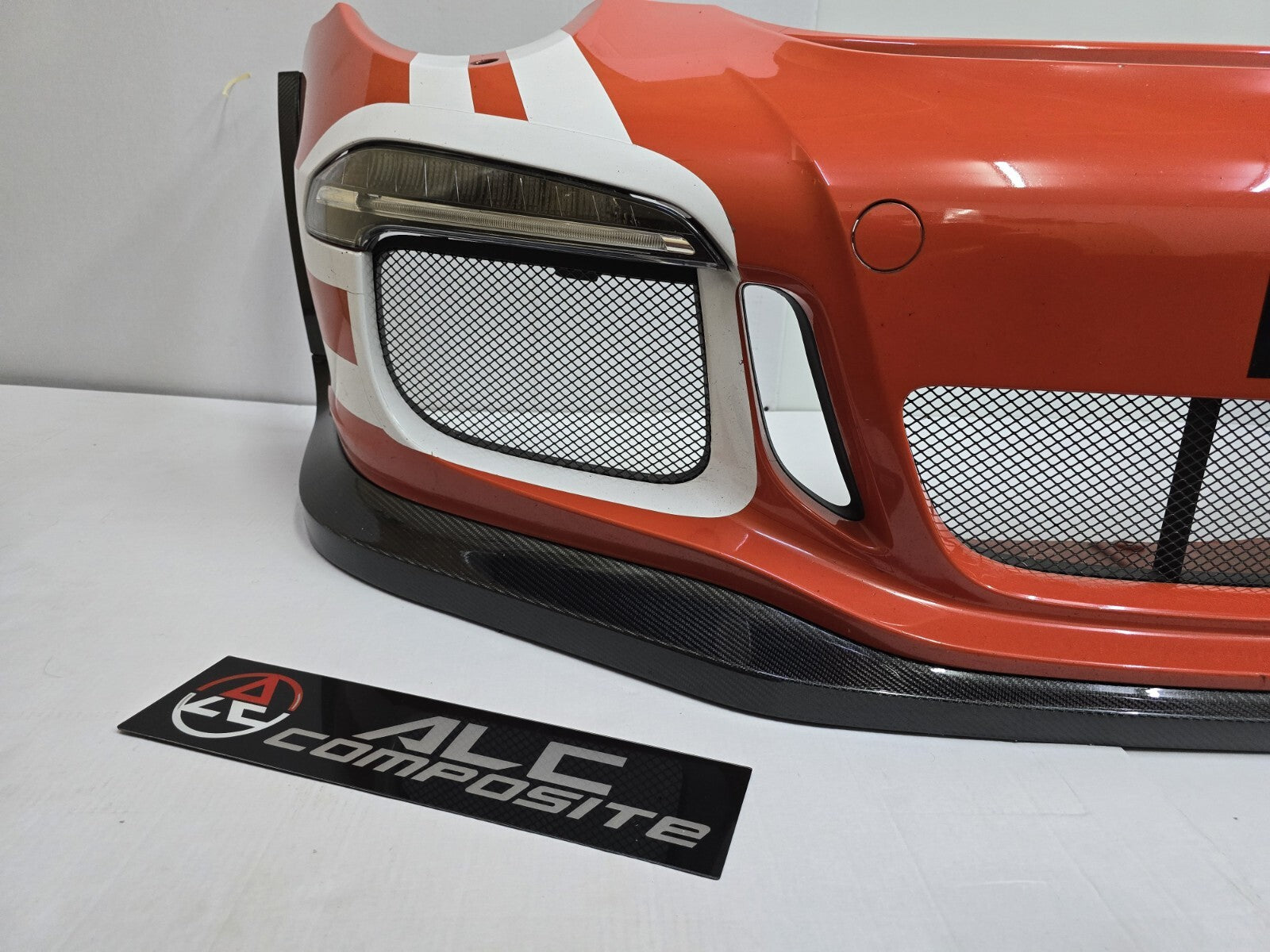 Fit For Porsche 911 991.1 GT3 RS Carbon Fiber Front Spoiler With Side appendages