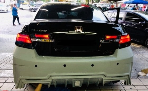 Fit For Honda Accord 8th gen K Break Style Front & Rear Bumper W/Side skirt set