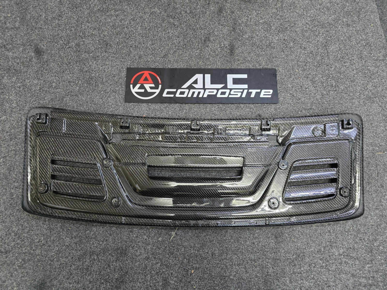 For 11'-16' Porsche Carrera 911 991 Dry Carbon Rear Trunk Deck Lid Grill 911R