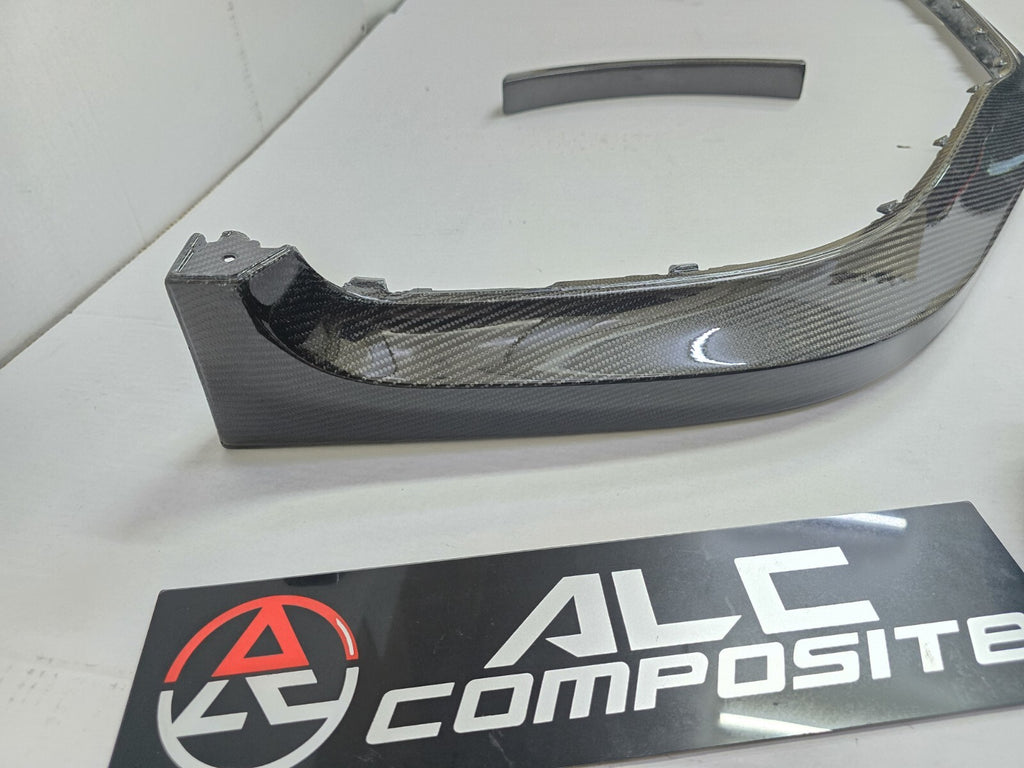 Fit For Porsche 911 991.1 GT3 RS Carbon Fiber Front Spoiler With Side appendages