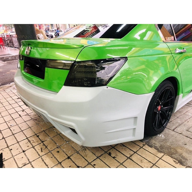 Fit For Honda Accord 8th gen GU8 Style Front & Rear Bumper Set Kit W/Side skirt 