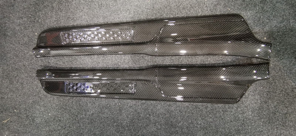 Fit For Honda S2000 Carbon Door Sill Trim AP1 AP2 Entrance Kick Scuff Plate