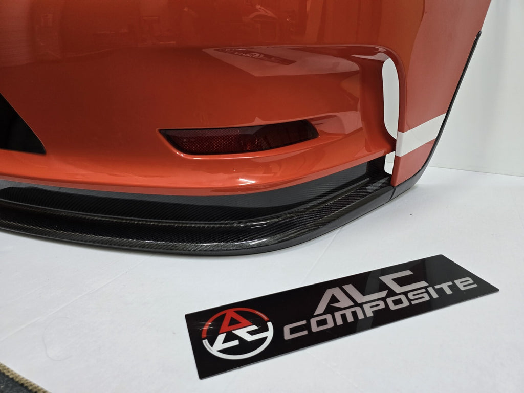 Fit For Porsche 911 991.1 GT3 RS Carbon Fiber Rear Lip/Skirt With Side Appendage