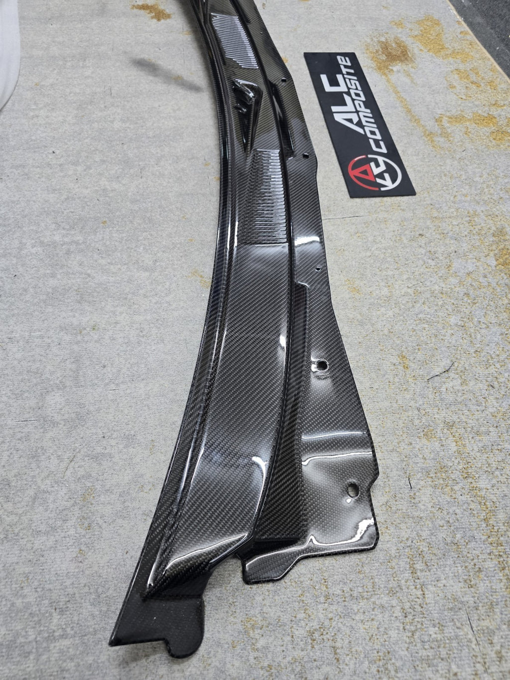 Fit for USDM LHD Nissan Silvia S15/S14/200sx Dry Carbon Fiber Wiper Cowl Cover