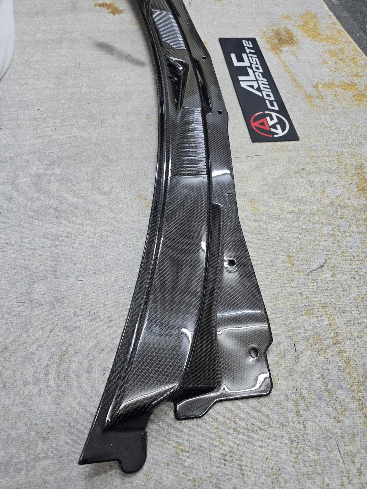 Fit for USDM LHD Nissan Silvia S15/S14/200sx Dry Carbon Fiber Wiper Cowl Cover
