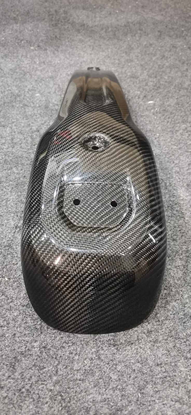 Full Carbon Fiber Dash Cover Fit For Harley Davidson Softail S & ST 2018 Up