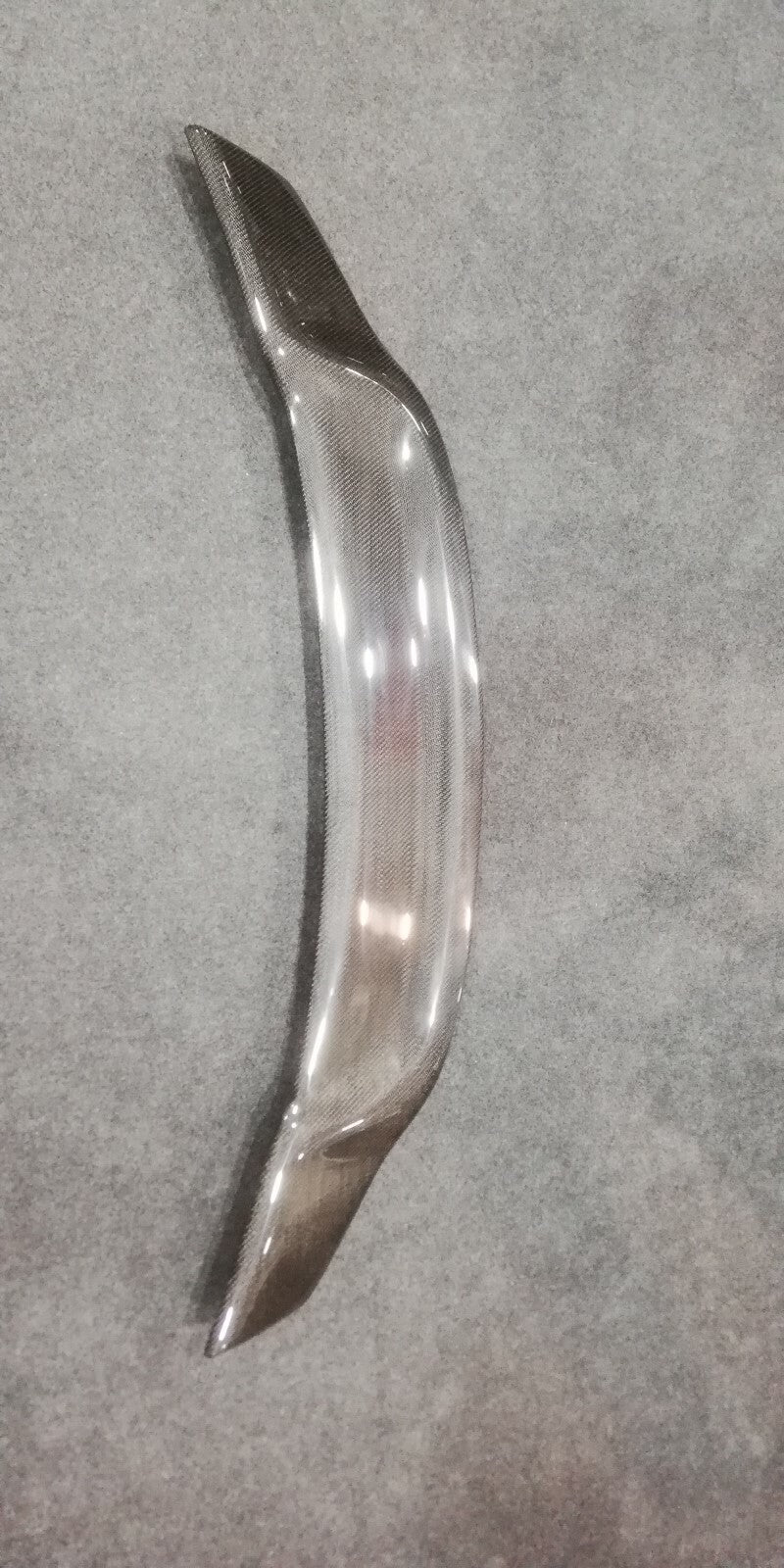 Fit For Mercedes Benz C Class W204 Rear Carbon Fiber Spoiler R Style (stick on)