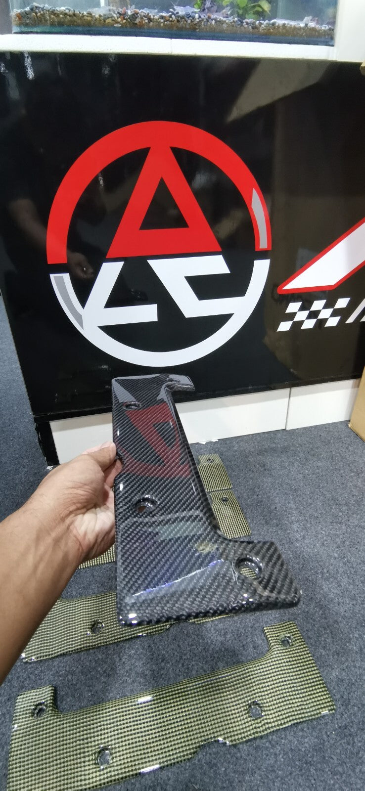 Carbon Fiber Plug Cover Fit For Honda K series engine K20 K24