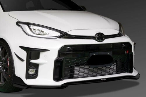 FIT FOR TOYOTA GR YARIS TM STYLE FRONT BUMPER LOWER LIP/SKIRT FRP UNPAINTED
