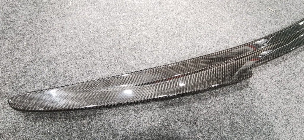 Fit For Ferrari 458 Italia Rear Trunk Carbon Fiber Spoiler Lid (Stick On) 