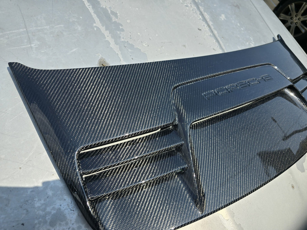 Fit For Porsche 911 991.1 GT3 RS ALC Carbon fiber rear Trunk Cover Grill