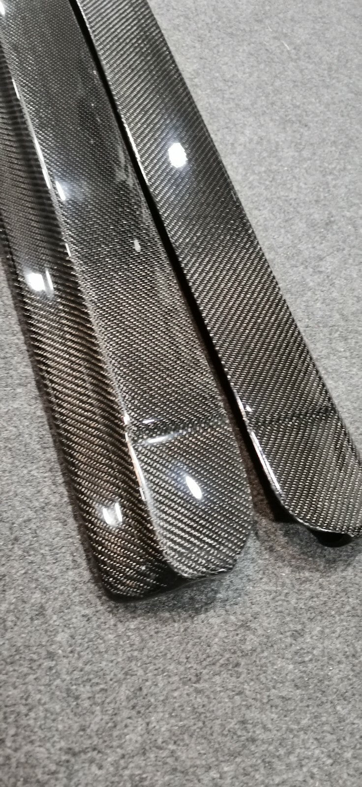 Fit For Nissan R32 GTR Carbon Fiber SIDE SKIRT EXTENSIONS (For N1 side skirt)