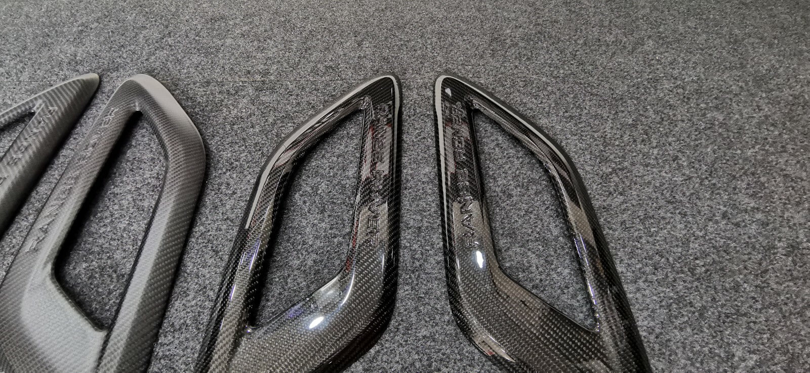 Fit For Range Rover Sport L494 Dry Carbon Fiber Bonnet Vent