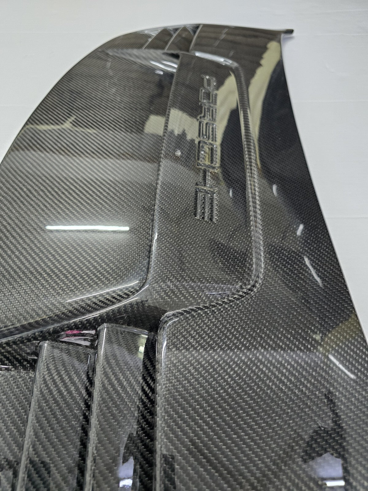 Fit For Porsche 911 991.1 GT3 RS ALC Carbon fiber rear Trunk Cover Grill