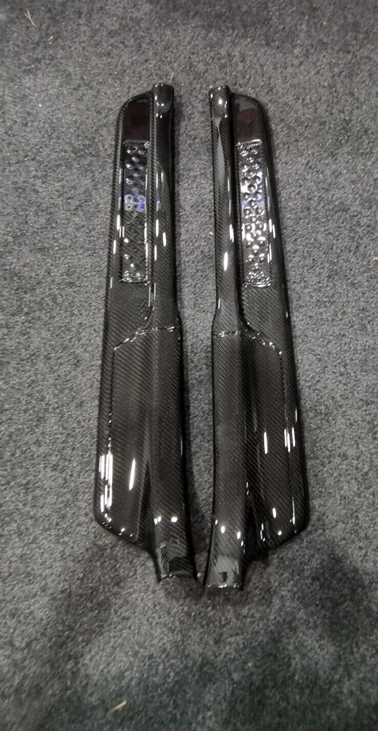 Fit For Honda S2000 Carbon Door Sill Trim AP1 AP2 Entrance Kick Scuff Plate