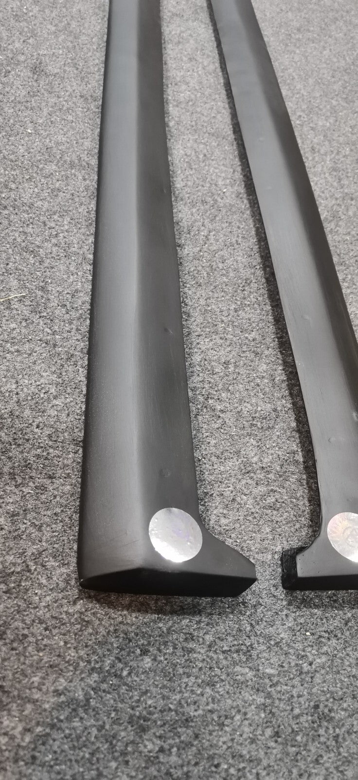 Fit For Mitsubishi Evolution 7 8 9 FRP Side Skirt Lower Lip Extension Addon