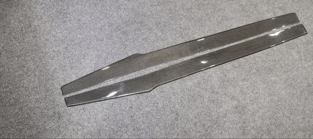 Fit For Audi TTRS MK2 Carbon Fiber Front lip/Side lip and Rear diffuser