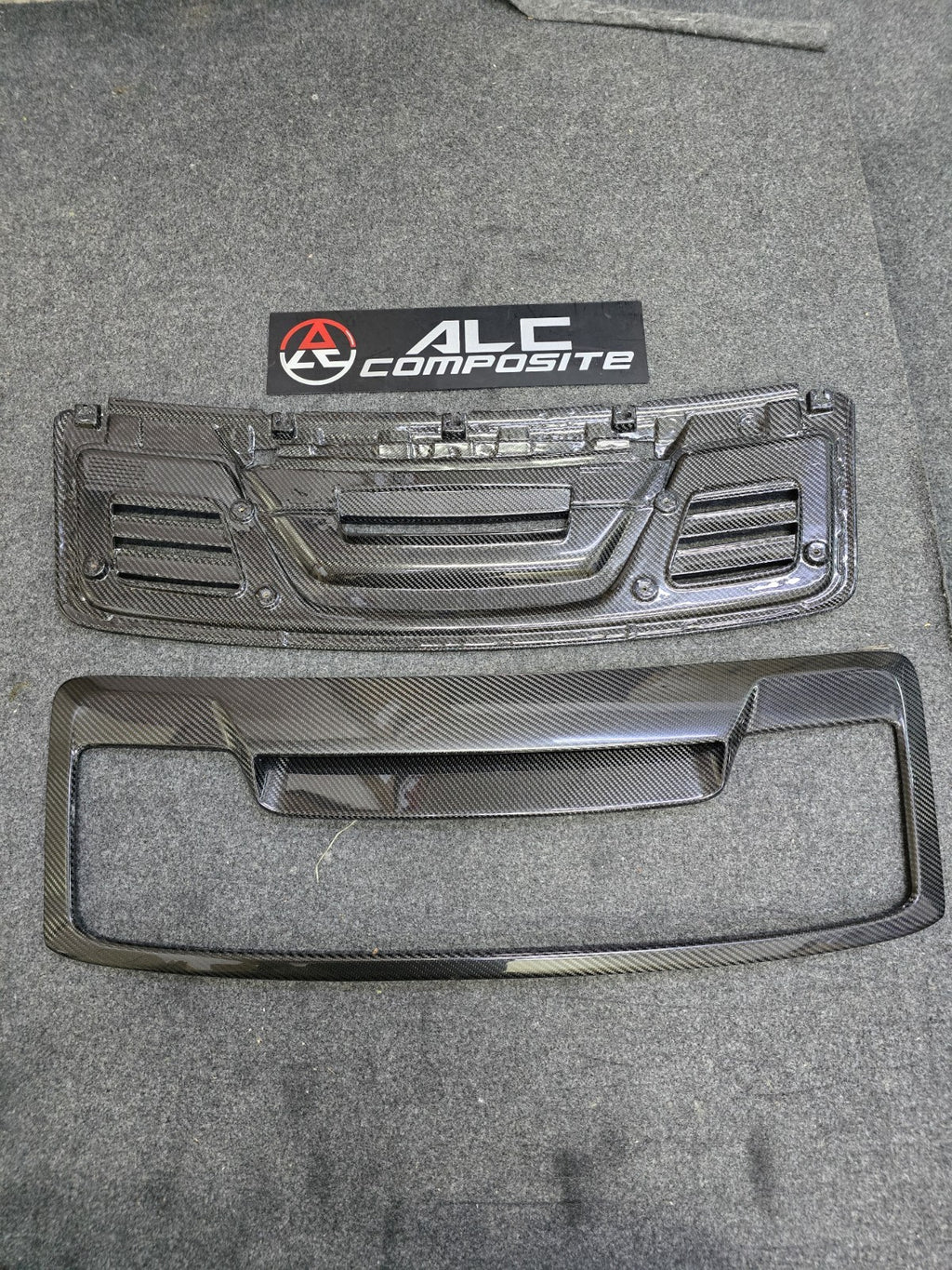 For 11'-16' Porsche Carrera 911 991 Dry Carbon Rear Trunk Deck Lid Grill 911R